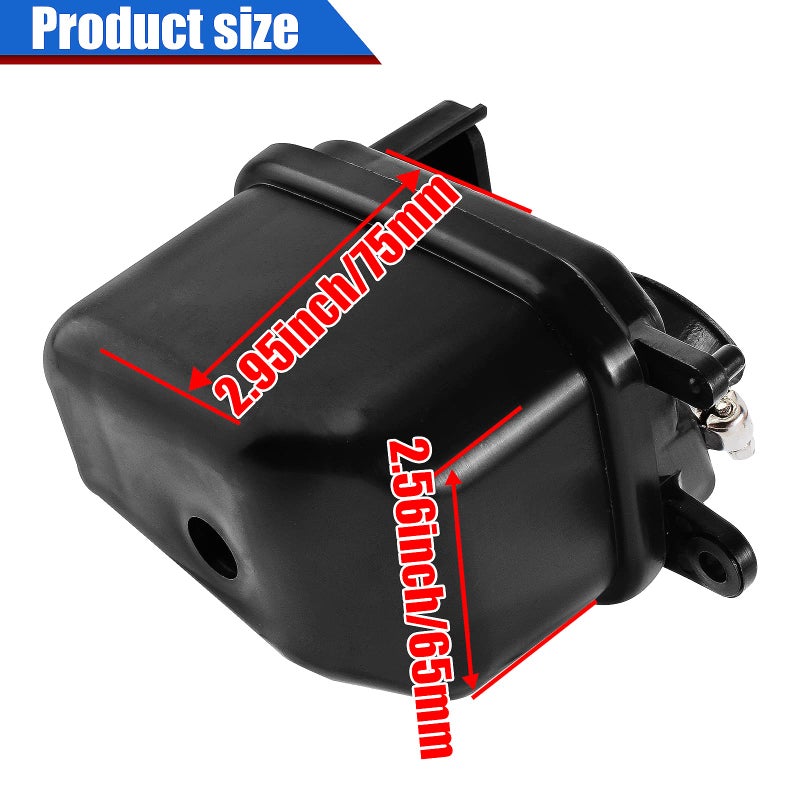 YOFMOO PW50 Filter Box Housing Assembly Compatible with Yamaha PW50 PY50 G50T Peewee 50 Y-Zinger Pit Bike ATV Quad Scooter Go kart - Image 3